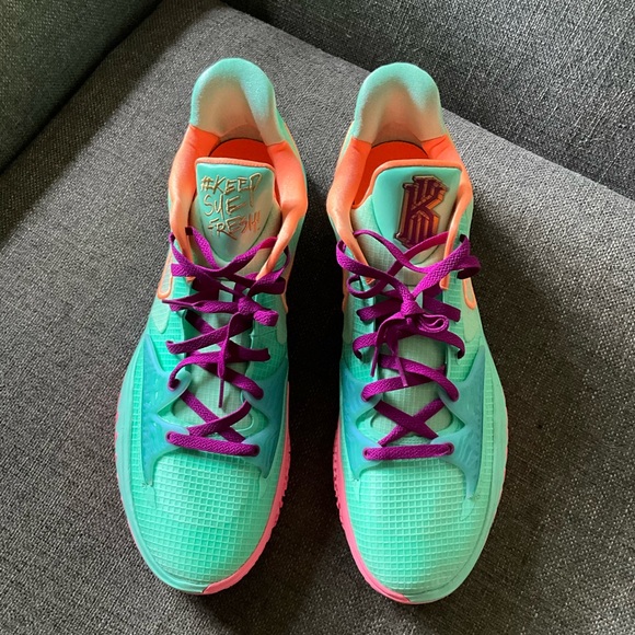 Nike Other - Mens Nike Kyrie 4 Low Keep Sue Fresh green multi basketball shoes sneakers 18